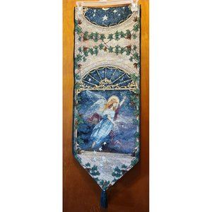 Angel of Wishes Twinkling Stars 72" Tapestry Table Runner ~ Artist, Lena Liu